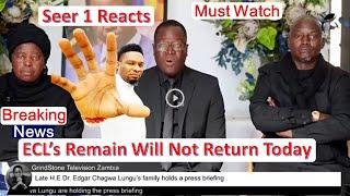 Seer 1 Reacts; They’re Fighting for the Body of Edgar Lungu in South Africa “Watch the Entire Video”