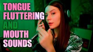 ASMR Tongue Fluttering and Mouth Sounds  No Talking, Breathing, For Sleep