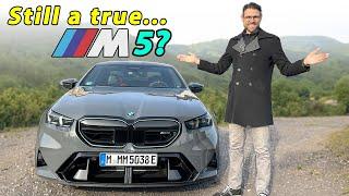 Why is it so polarizing? 2025 BMW M5 Autobahn driving REVIEW