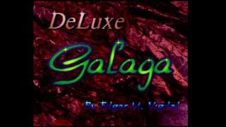 Deluxe Galaga v2.6B *AGA. [AMiGA A1200 - Edgar M. Vigdal]. (1995). Full Hard Play.