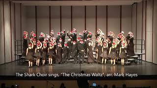 Shark Choir sings, "The Christmas Waltz," 11-21-2019