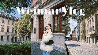 a day in Weimar, Germany/city wandering 