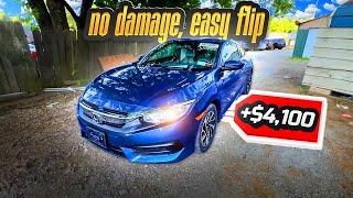 Flipping a Civic & Making $4,100!