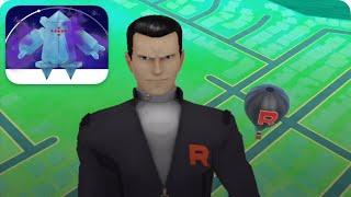 Fighting Giovanni Pokémon go