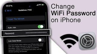 How to Change WiFi Password on your iPhone! [2 Steps]