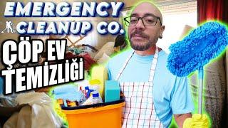 ÇÖP EV TEMİZLİĞİ !! Bİ EV BU KADAR KİRLETİLEBİLİR | EMERGENCY CLEANUP CO.!!