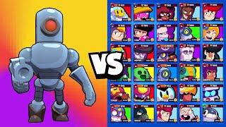 РОБОТ СНАЙПЕР VS ВСЕ БРАВЛЕРЫ | ТЕСТ НА ВЫЖИВАНИЕ BRAWL STARS