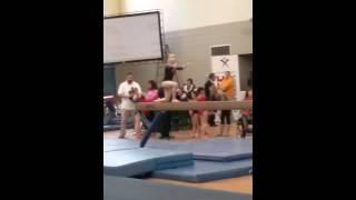 Nadia Level 4 States Beam Routine