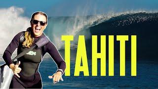 I Try SURFING in TAHITI & Explore The OLYMPICS Deadly Teahupo'o Wave! [Ep. 160]