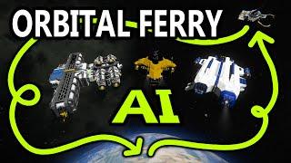 AI Orbital Ferry: Space Engineers Build Contest #6