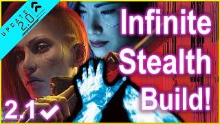 Cyberpunk 2077 - 2.1 - Best Stealth Build - Infinite Camo + Sandevistan for 2.1 + Phantom Liberty!