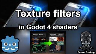 Godot 4: Texture filters (shader tutorial)