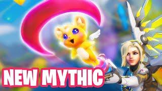 NEW Mercy Mythic Weapon Gameplay (Merciful Magitech)