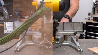 The Best Dust Collection Money Can Buy / DeWALT Miter Saws