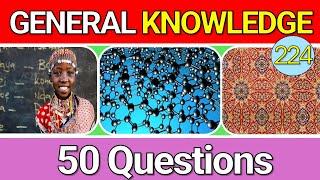 Challenge Your Brain! 2024 General Knowledge Quiz – Only for the Brightest!  #224