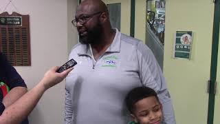 Green Run Coach Kenneth Harris after 72-48 win over Potomac Falls in State Semis