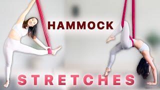 10 MIN full body dynamic stretches with Aerial Hammock | aerial practice