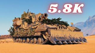 Conqueror Gun Carriage  5.8K Damage & Conqueror Gun Carriage  5.4K Damage World of Tanks