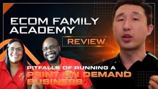 Reginald and Tanya Jennings Review - ECom Family Academy (Print-on-Demand Coaching)