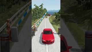Cars Bollard 1 Barrier Crash BeamNG.Drive