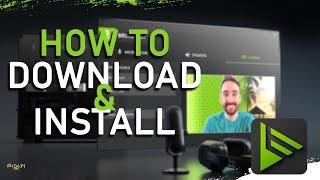 How to download & install Nvidia Broadcast App!