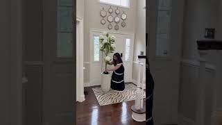 Plant riser is a game changer! #home #amazonhome #planter #viral #shorts #hydrangea #homedecor