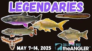 Where and How To Catch This Week's Legendary Fish
