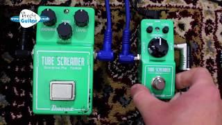 Tube Screamer VS Mini Tube Screamer (Ibanez TS808) Review & Demo