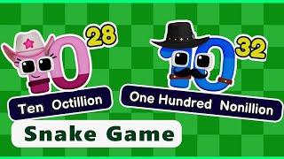 Wonderland | Snake Game Animation | Thousand to Nonillion | BIG NUMBERS | Large Numbers