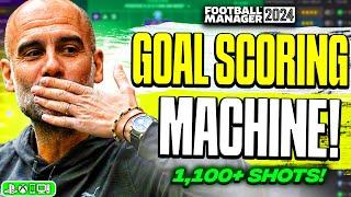 Goal-Scoring MACHINE FM24 Tactic! (100% Win Rate) | Best FM24 Tactics