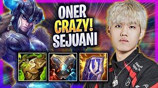 ONER CRAZY GAME WITH SEJUANI! - T1 Oner Plays Sejuani JUNGLE vs Taliyah! | Season 2024