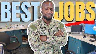 The best jobs in the navy!