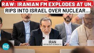 On Cam: Iran Unleashes Firestorm at UN, Calls Israel’s Strike on Nuclear Sites Diplomatic ‘Betrayal'