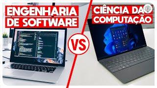 CIÊNCIA da COMPUTAÇÃO vs ENGENHARIA de SOFTWARE (Qual ESCOLHER?