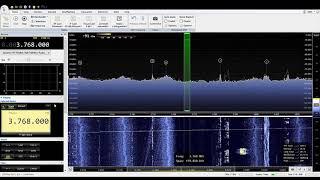 Panadapter with SDR Console,  897D & RSP1.