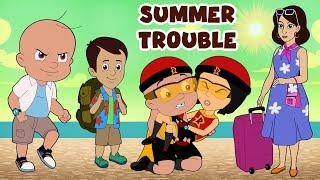 Mighty Raju - Summer Trouble | Family Vacation Special Video | YouTube Cartoons for Kids