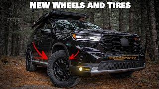 2025 Honda Pilot Trailsport gets NEW Black Rhino Voll / Falken Wildpeak AT4w 275/65/18