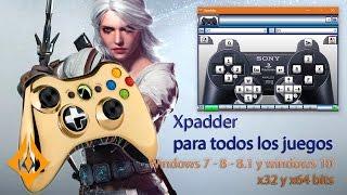 Xpadder 2019 Para windows 10 configuración