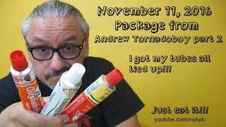 Part 2 from Andrew Tornadoboy!   Tubes of death!