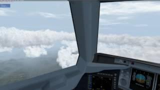 Prepar3D Calgary Intl to Whidbey AA A380 full flight