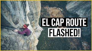 It Goes, Boys! Babsi Zangerl Flashes Freerider on El Cap