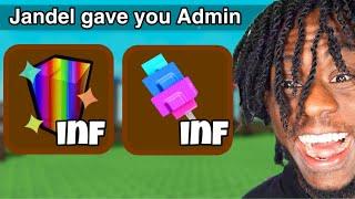 Logging into the 20 SECRET ADMIN Grow A Garden Accounts...