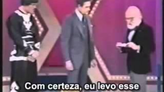 James Randi desmascara ao vivo paranormal charlatão