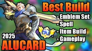 ALUCARD BEST BUILD 2025 | TOP 1 GLOBAL ALUCARD BUILD | ALUCARD - MOBILE LEGENDS | MLBB