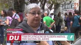 Toma de la Facultad de Filosofía en la UNC