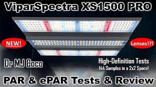 ViparSpectra XS1500 Pro PAR & ePAR Test and Review