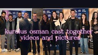 kurulus osman cast together || behind the camera #zeynepzone317#foryou #kurulusosman#viralvideo