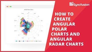 How to Create Angular Polar Charts and Angular Radar Charts