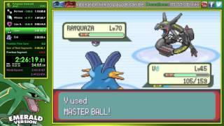 SHINY RAYQUAZA in my PB run