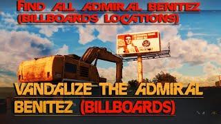 Far Cry 6 Vandalize the Admiral Benitez billboards